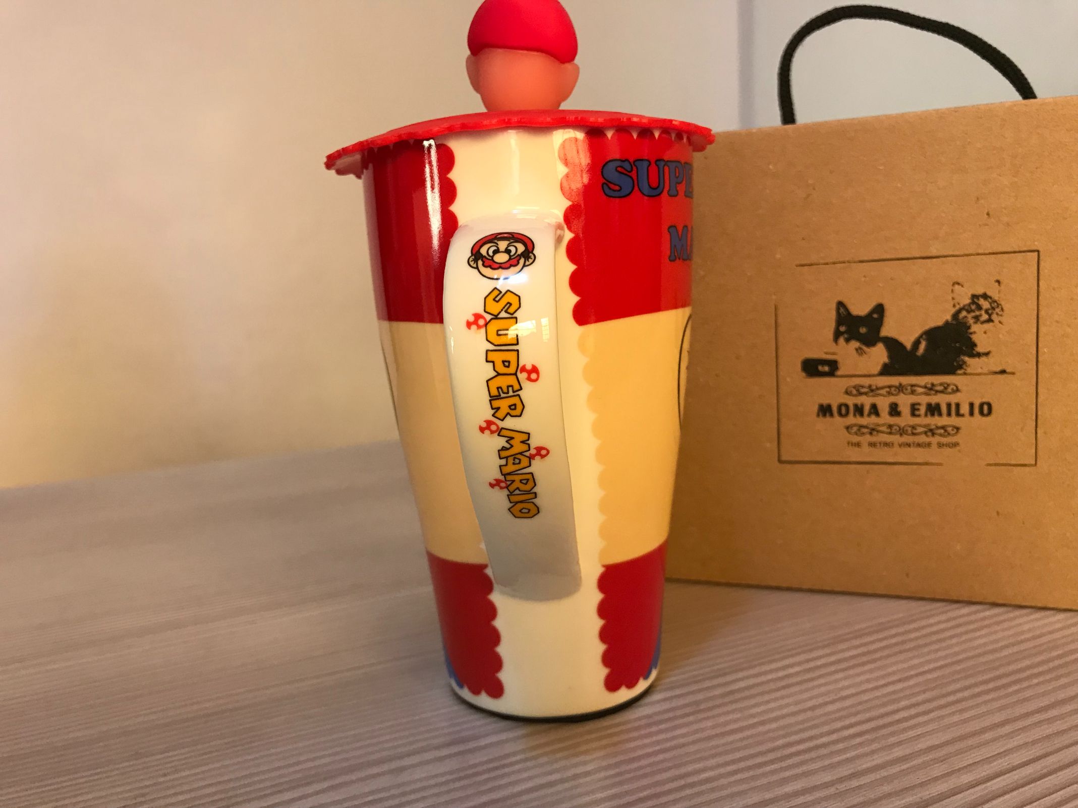 Taza Mug Mario Bros Regalo Nintendo Videojuegos Café 450 ml. - Image 2