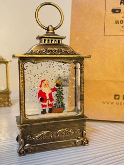 FAROLITO FAROL LAMPARA PEQUEÑA DECORACIÓN NAVIDAD RÚSTICA CHRISTMAS