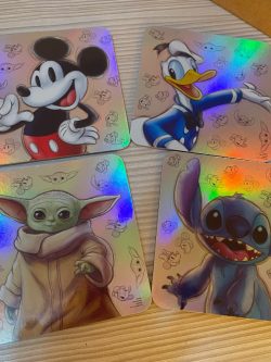 POSAVASOS APOYAVASOS DISNEY GROGU DONALD MICKEY BABY YODA STITCH