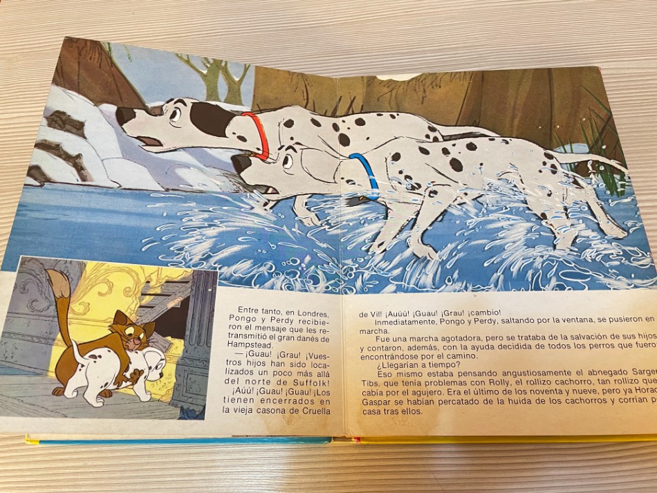 LIBRO CUENTO COLECCIÓN 101 DALMATAS WALT DISNEY CRUELA DEVIL - Image 5