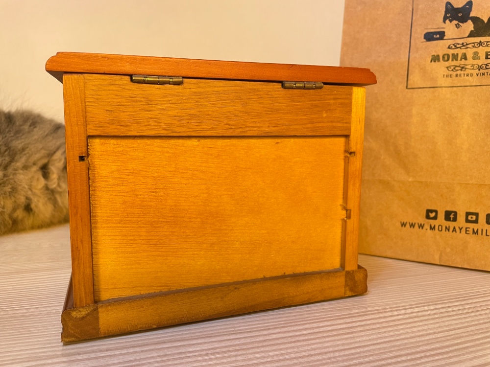 JOYERO PEQUEÑO EN FORMA DE UNA CÓMODA EN MADERA MUEBLE MINIATURA - Image 4