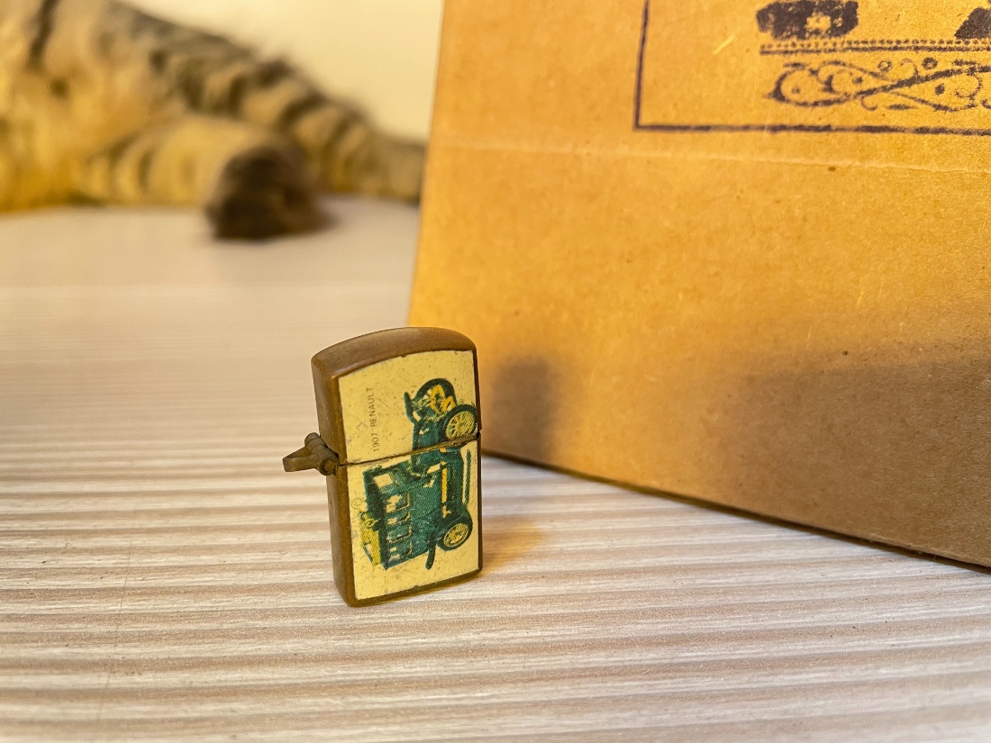ANTIGUO ENCENDEDOR MINIATURA TIPO ZIPPO HECHO EN JAPÓN - Image 5