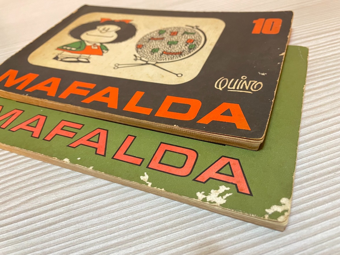 2 ANTIGUAS HISTORIETAS MAFALDA QUINO EDICIONES DE LA FLOR AÑOS 70 PRIMERA EDICIÓN - Image 12