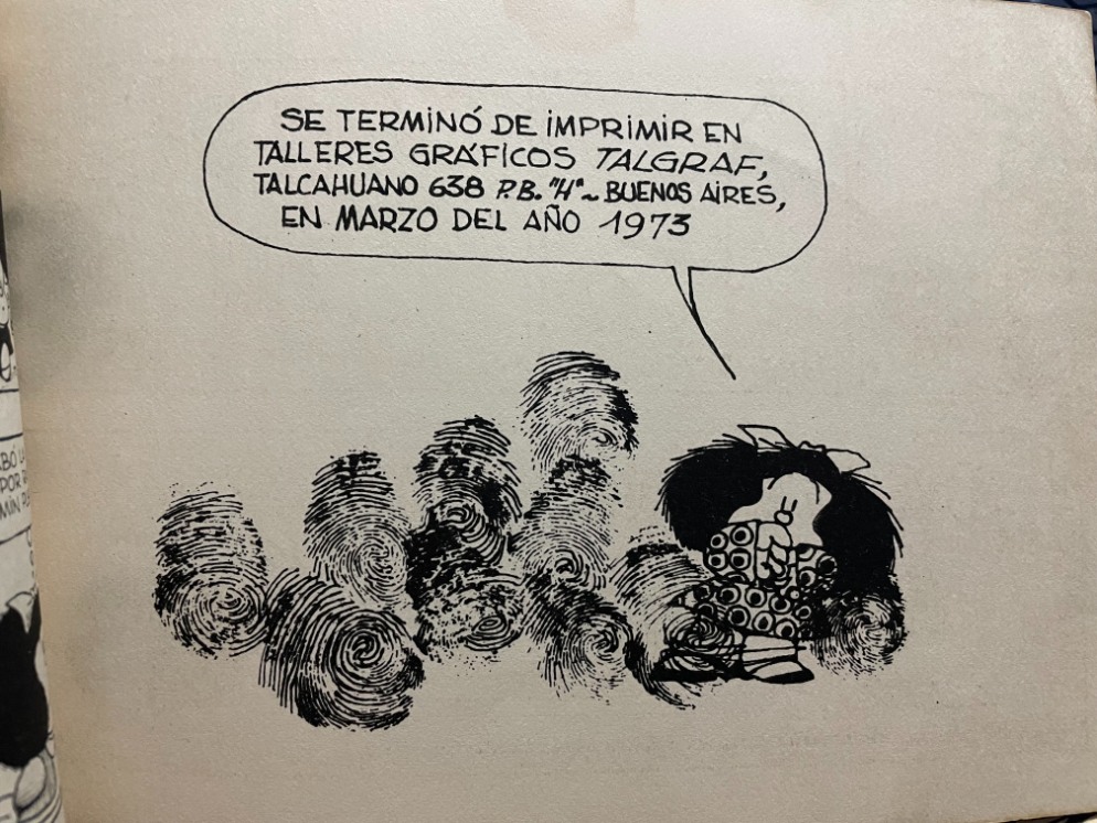 2 ANTIGUAS HISTORIETAS MAFALDA QUINO EDICIONES DE LA FLOR AÑOS 70 PRIMERA EDICIÓN - Image 13