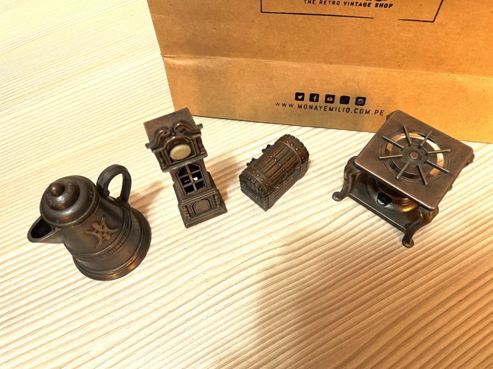 TAJADORES DE METAL HONG KONG SACAPUNTAS BOTA RELOJ ESTUFA AUTO ANTIGUO - Image 6