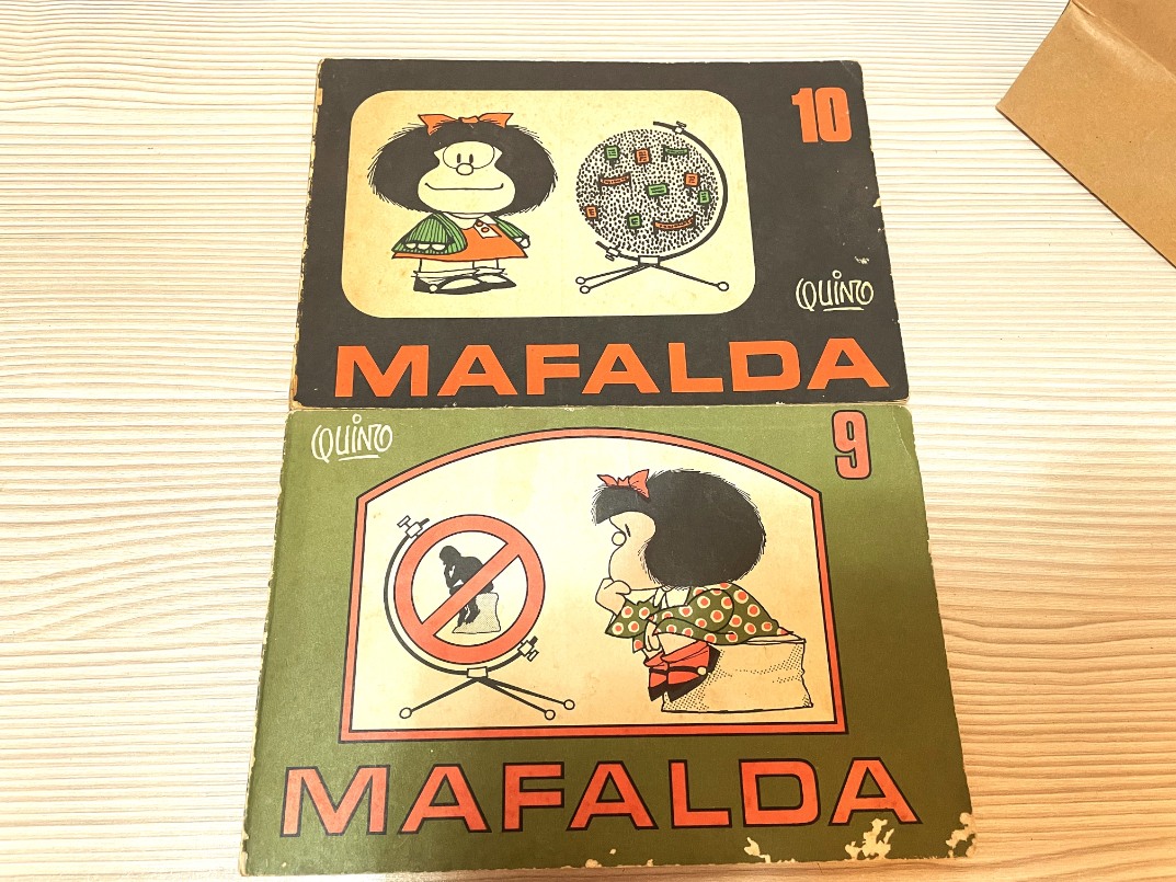 2 ANTIGUAS HISTORIETAS MAFALDA QUINO EDICIONES DE LA FLOR AÑOS 70 PRIMERA EDICIÓN - Image 10