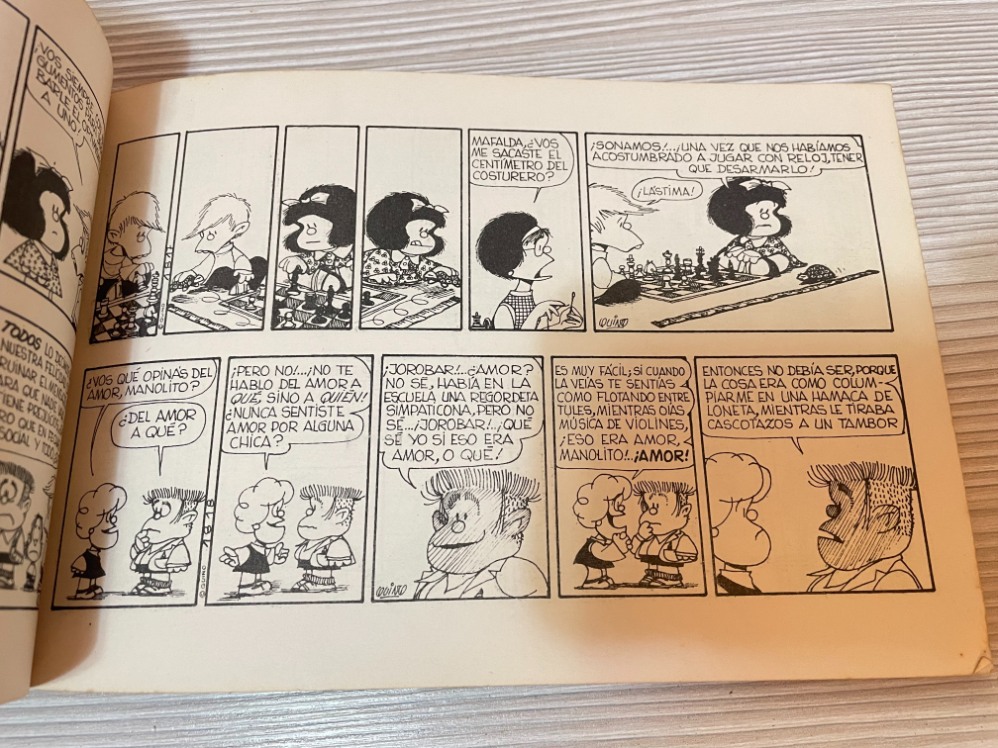 2 ANTIGUAS HISTORIETAS MAFALDA QUINO EDICIONES DE LA FLOR AÑOS 70 PRIMERA EDICIÓN - Image 8