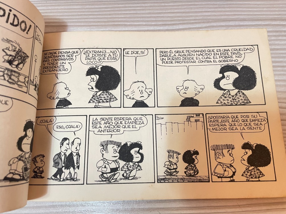 2 ANTIGUAS HISTORIETAS MAFALDA QUINO EDICIONES DE LA FLOR AÑOS 70 PRIMERA EDICIÓN - Image 6