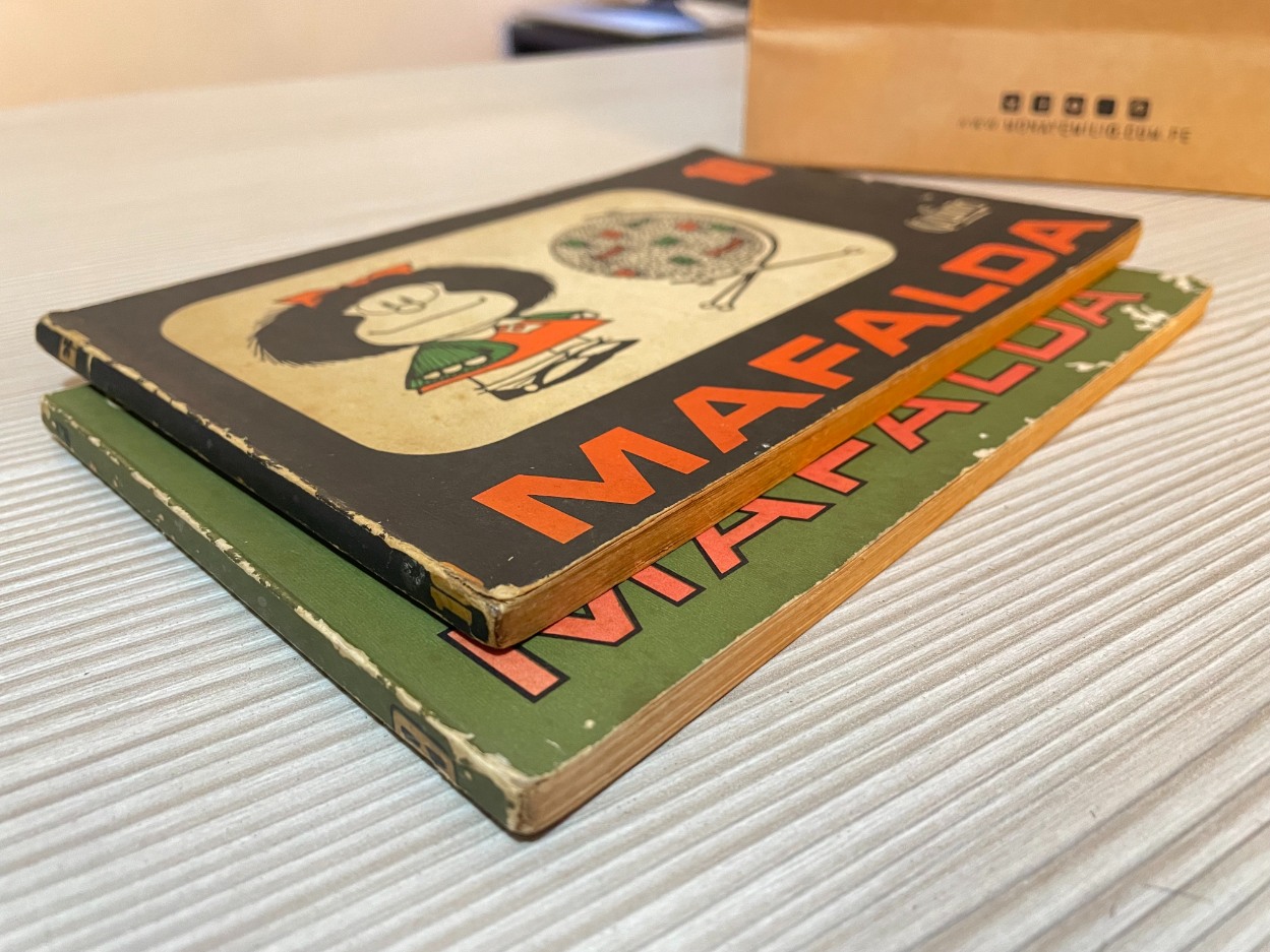 2 ANTIGUAS HISTORIETAS MAFALDA QUINO EDICIONES DE LA FLOR AÑOS 70 PRIMERA EDICIÓN - Image 4