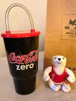 Pack Antiguo Oso Y Tomatodo Coca Cola En Plástico Ositos Coke Zero