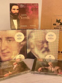 Pack 5 Sets Cd's Música Clásica Colección Brahms Haydn Verdi Schubert