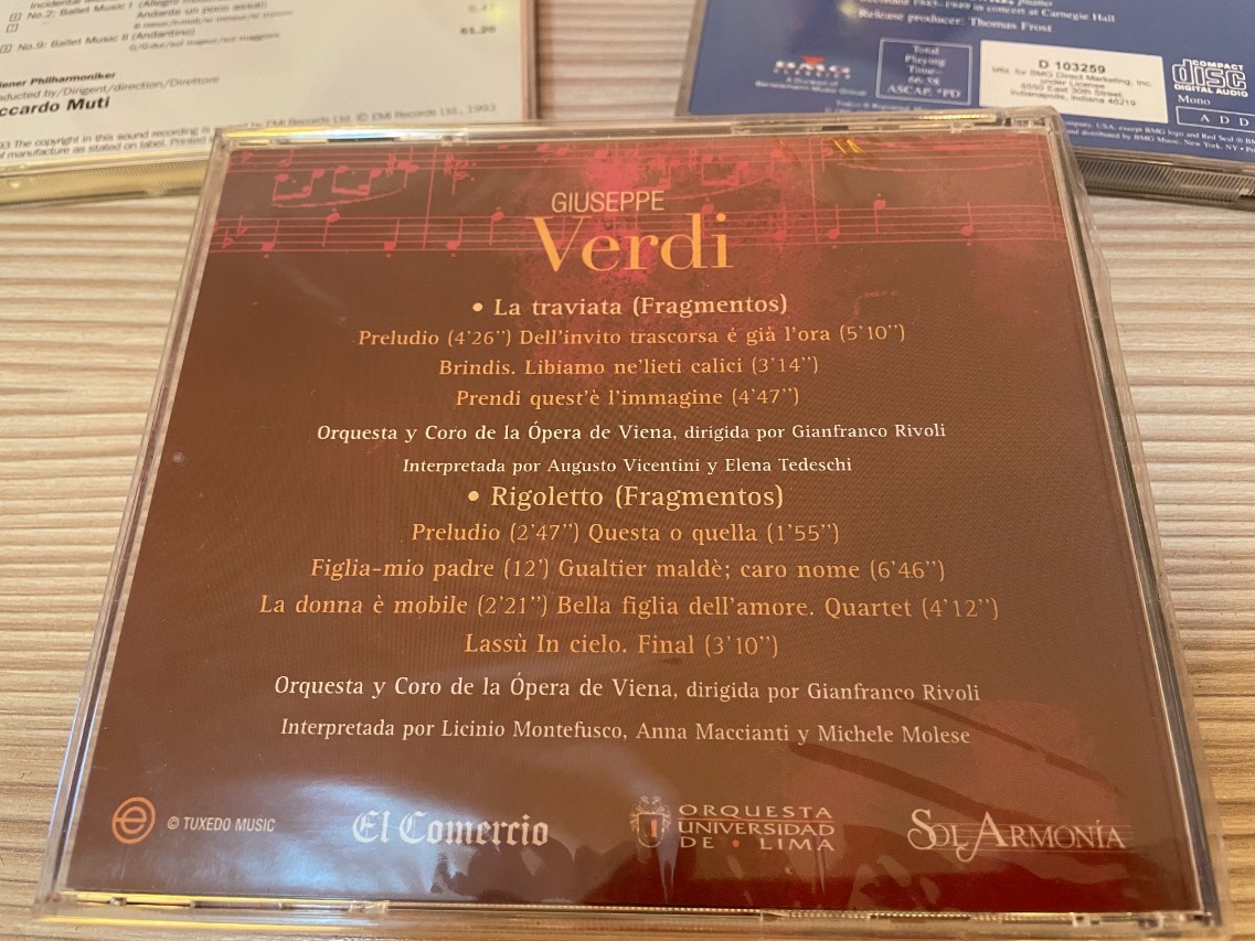 Pack 5 Sets Cd's Música Clásica Colección Brahms Haydn Verdi Schubert - Image 6