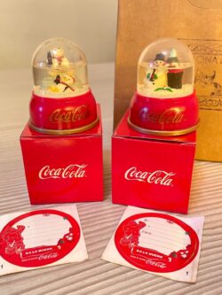 Navidad Coca Cola Domo Navideño Bola De Nieve Coleccionable