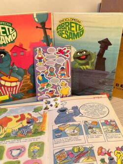SET 3 LIBROS INFANTILES ENCICLOPEDIA ÁBRETE SÉSAMO MUPPETS CTW