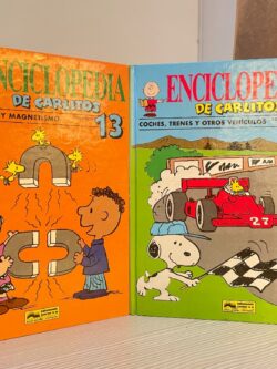 PACK 2 ENCICLOPEDIAS DE CARLITOS CHARLIE BROWN PEANUTS SNOOPY