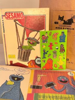 SET 2 LIBROS INFANTILES ENCICLOPEDIA PREGUNTALE A SÉSAMO MUPPETS CTW