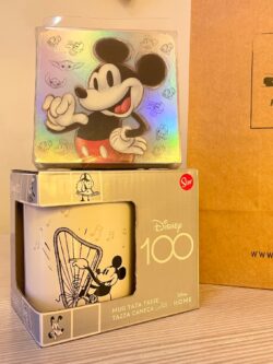 PACK TAZA Y POSAVASO APOYAVASO DISNEY MICKEY REGALO